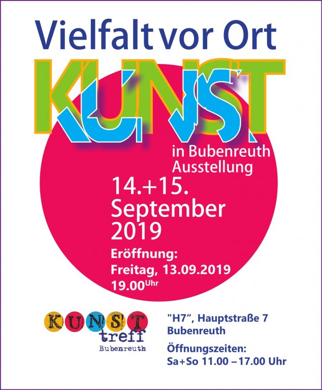 Vielfalt vor Ort - Kunstausstellung in Bubenreuth