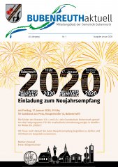 Bubenreuth aktuell Januar 2020 Titel