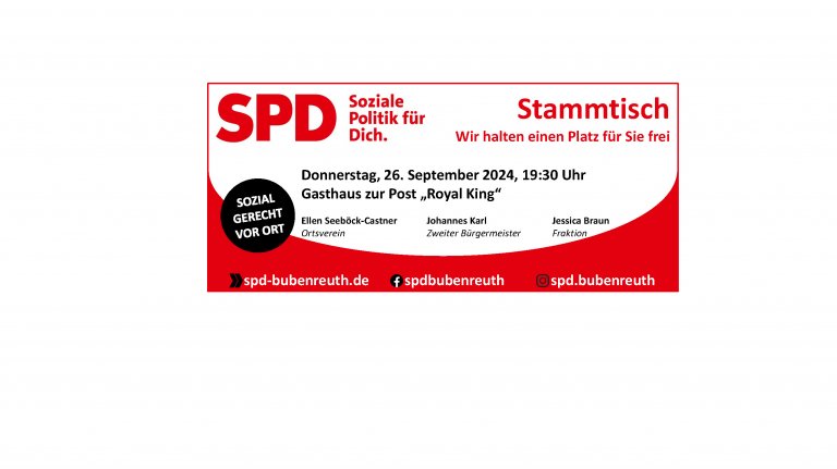 SPD Stammtisch SPD Stammtisch