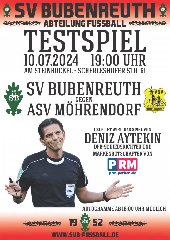 SV Bubenreuth Testspiel
