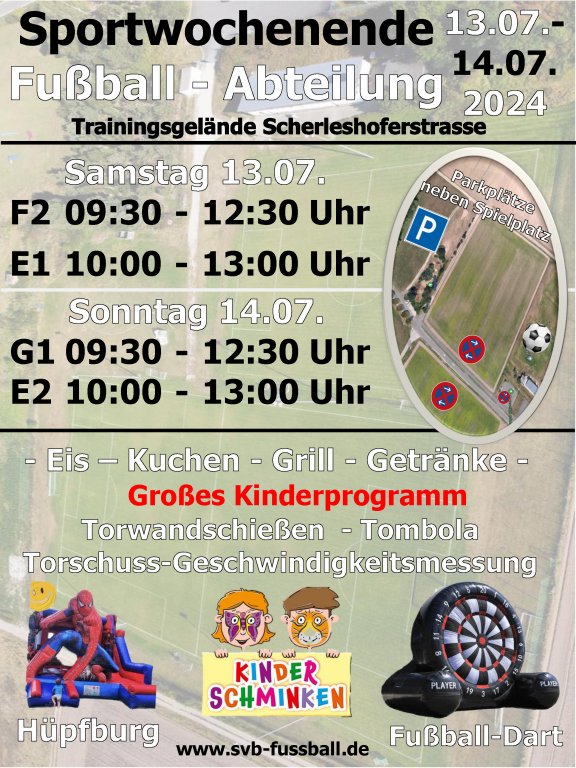 Sportwochenende - Fußballabteilung