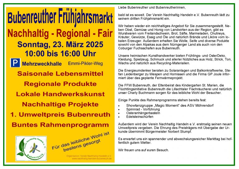 Frühjahrsmarkt 2025