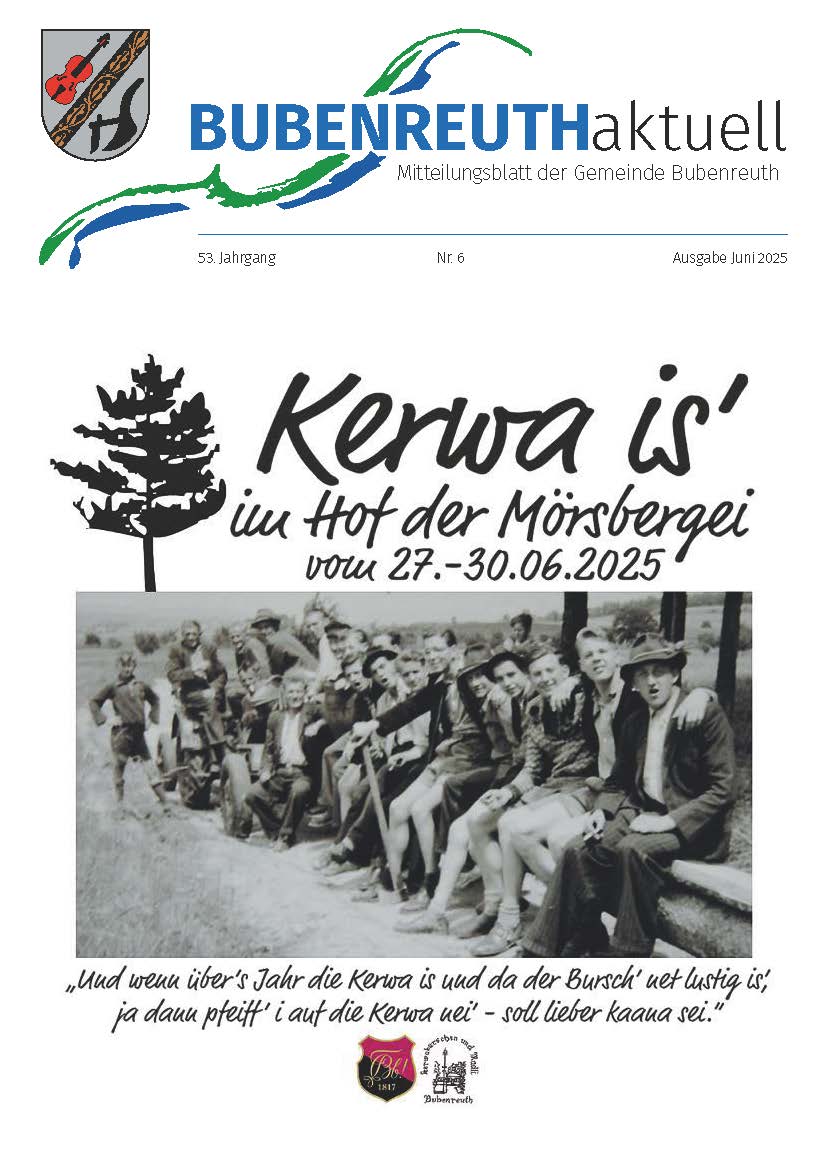 BUBENREUTH aktuell Juni 2025