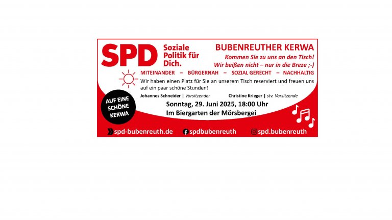 Monatstreffen SPD Ortsverband Bubenreuth