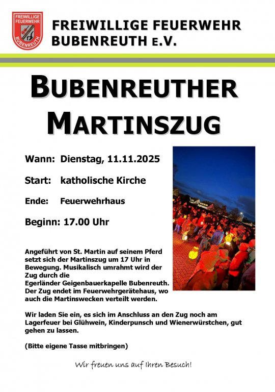 Bubenreuther Martinszug 2025