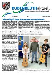BUBENREUTH aktuell März 2026_Titel