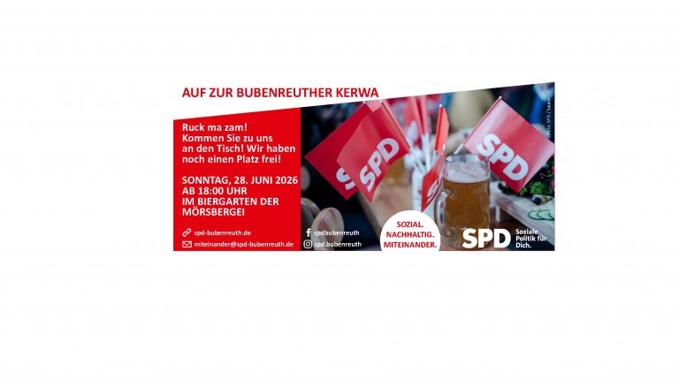 SPD Bubenreuth auf der Bubenreuther Kerwa 2026